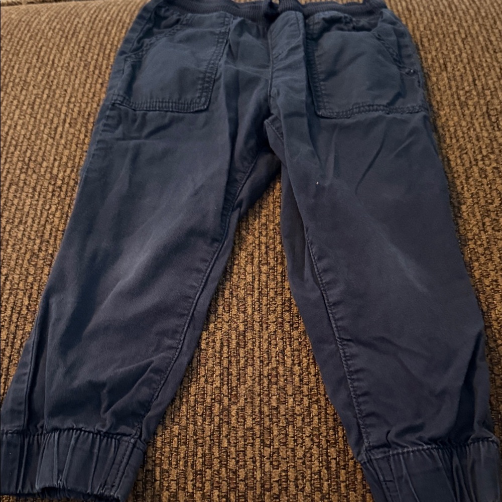 Boys Navy Jogger Pants